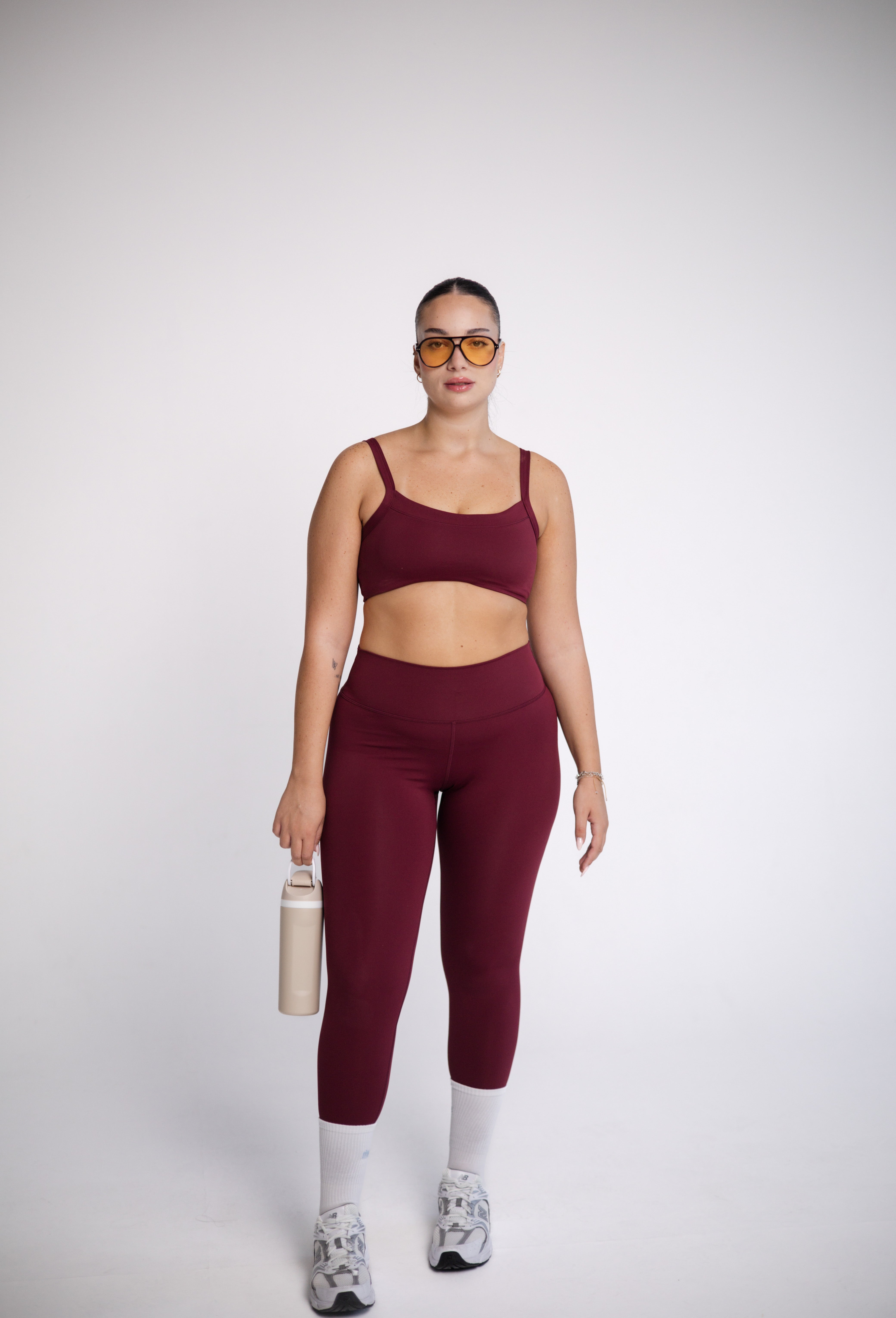 Grace leggings - Burgundy