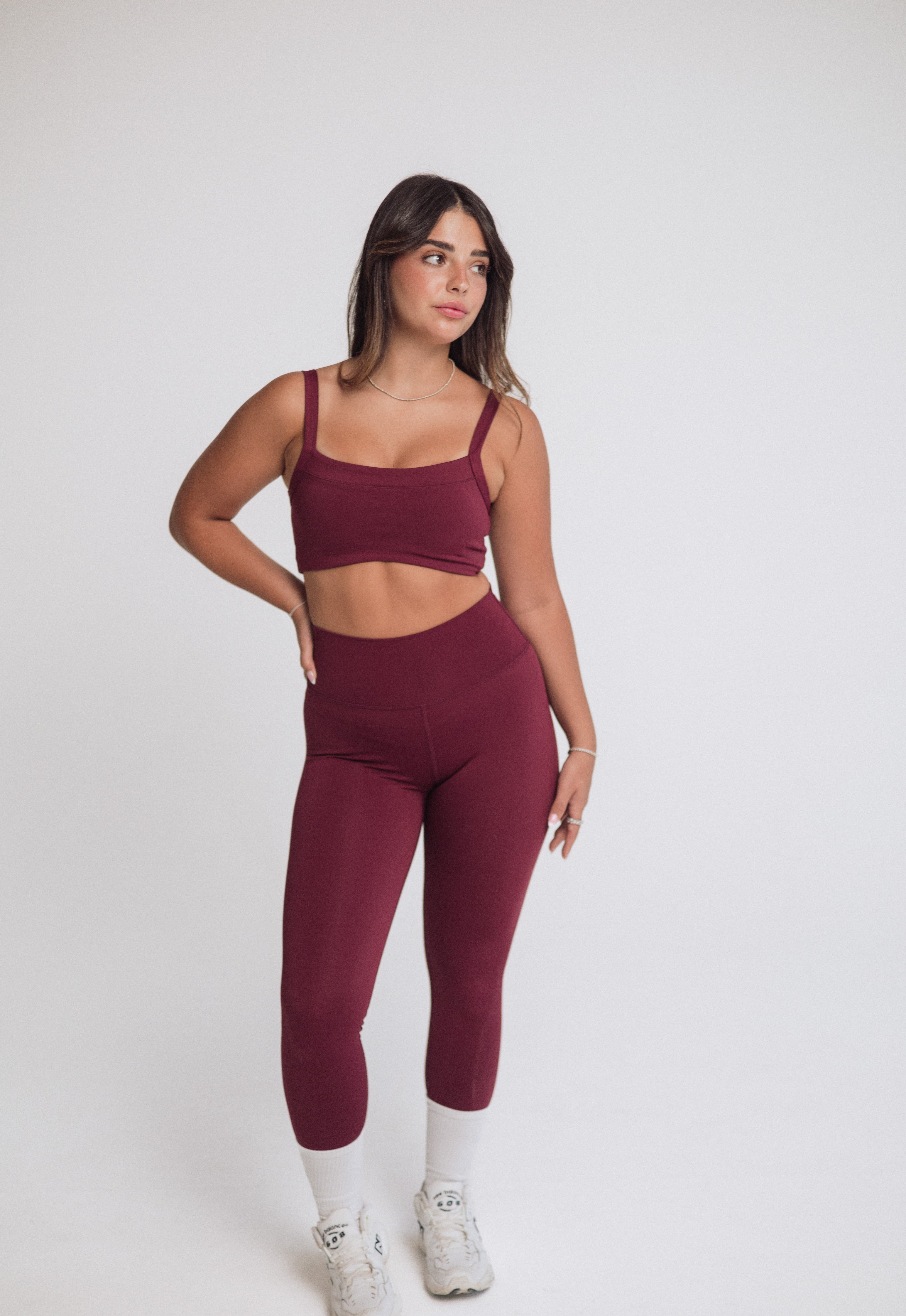 Grace leggings - Burgundy